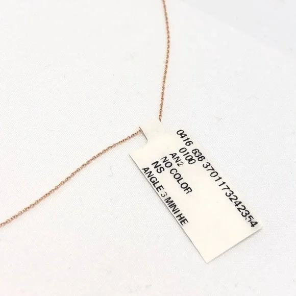 GINETTE NY
Angele 18K Rose Gold 3 Mini Heart Charms 17” Necklace - Picture 12 of 15